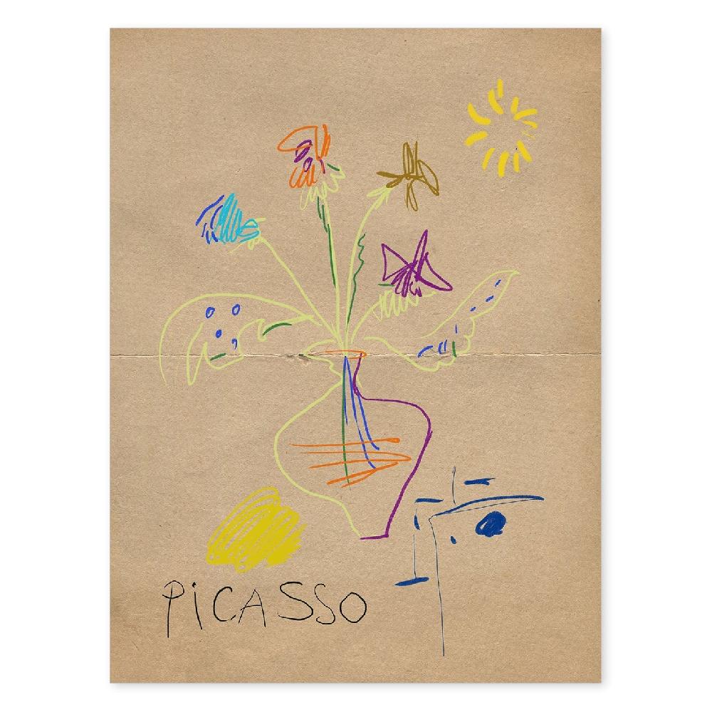 nacnic Lamina artística Exposición Picasso 3