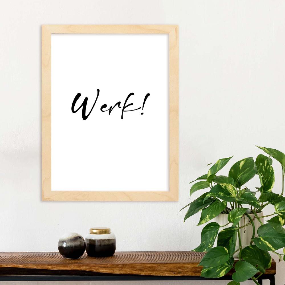 Nacnic Lamina Artística Inspiracional De Werk