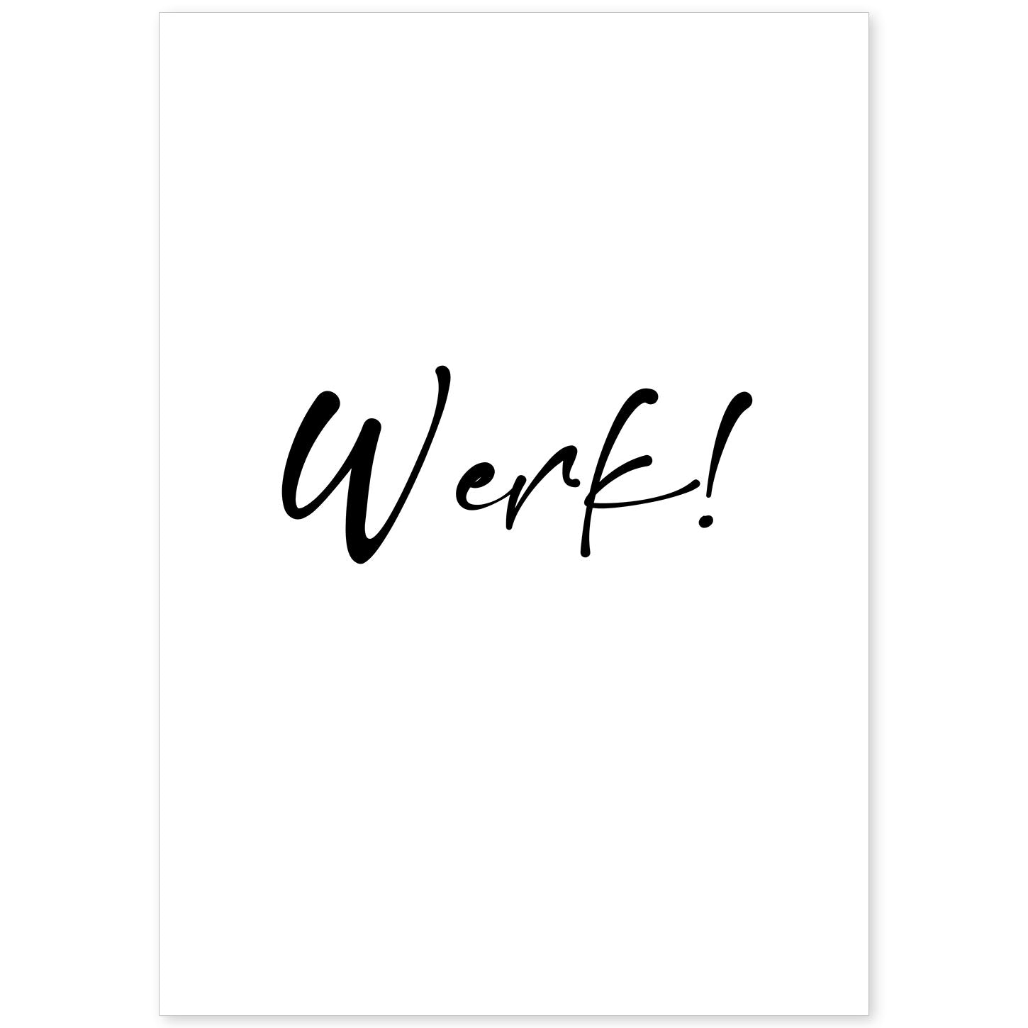 nacnic Lamina Artística Inspiracional de Werk