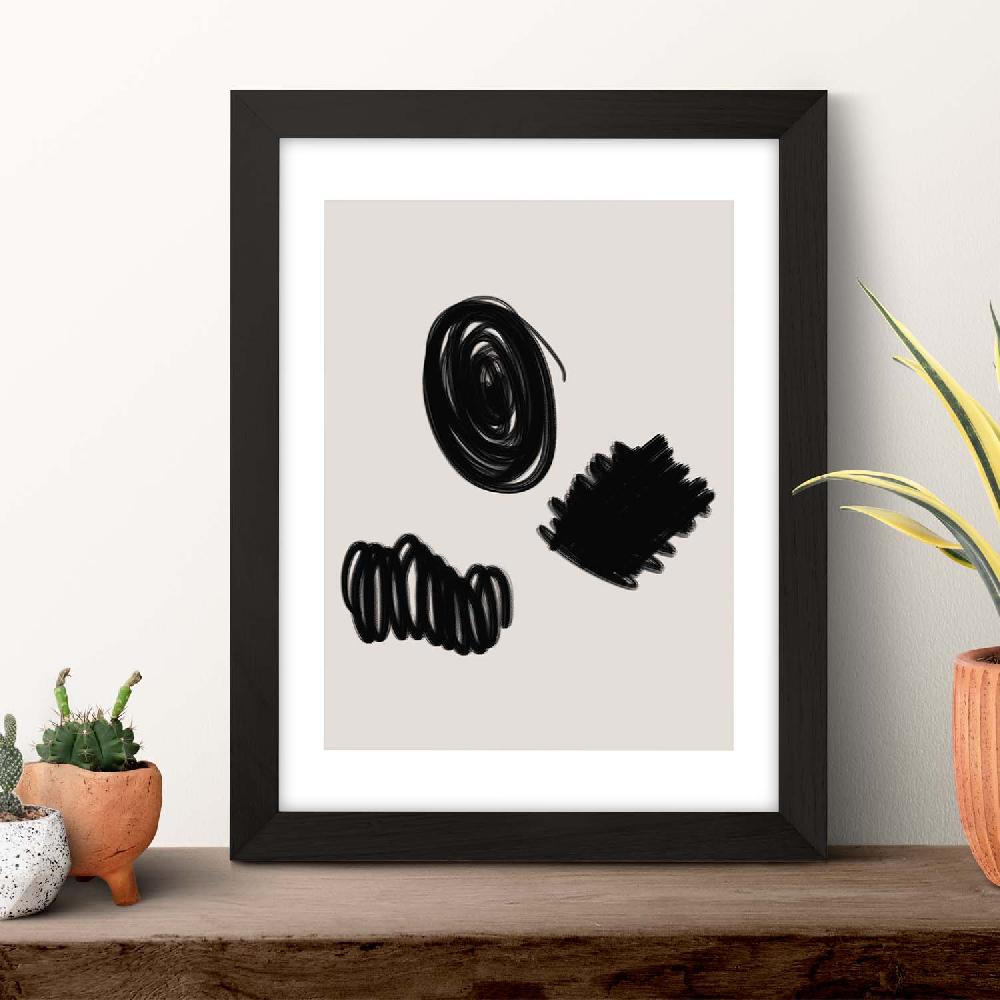 Nacnic Lamina Artística Moderno Linea 02 Abstracto