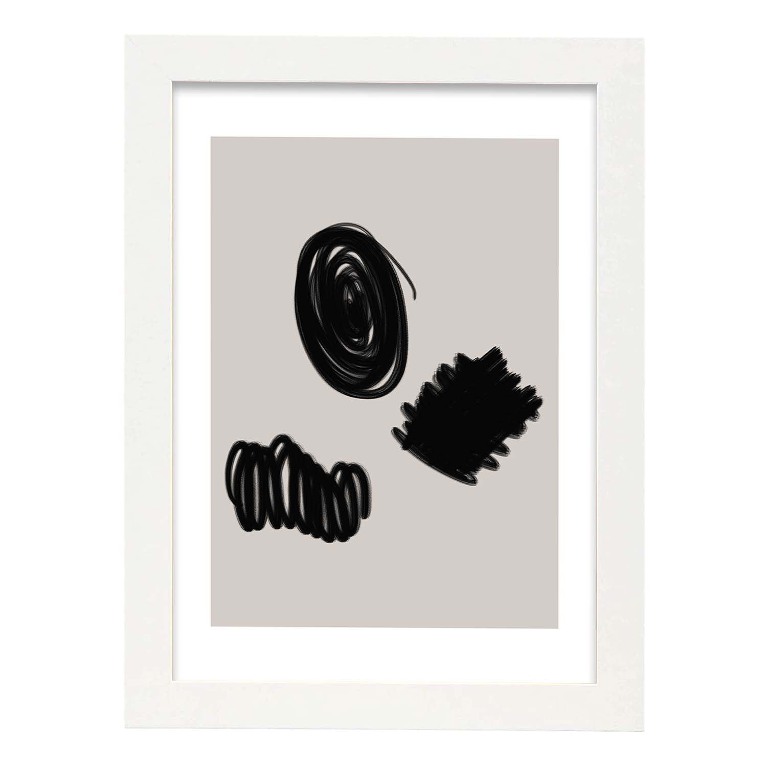 Nacnic Lamina Artística Moderno Linea 02 Abstracto