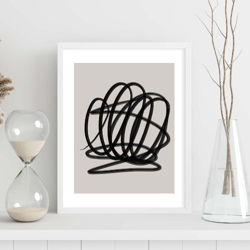 Nacnic Lamina Artística Moderno Linea 15 Abstracto