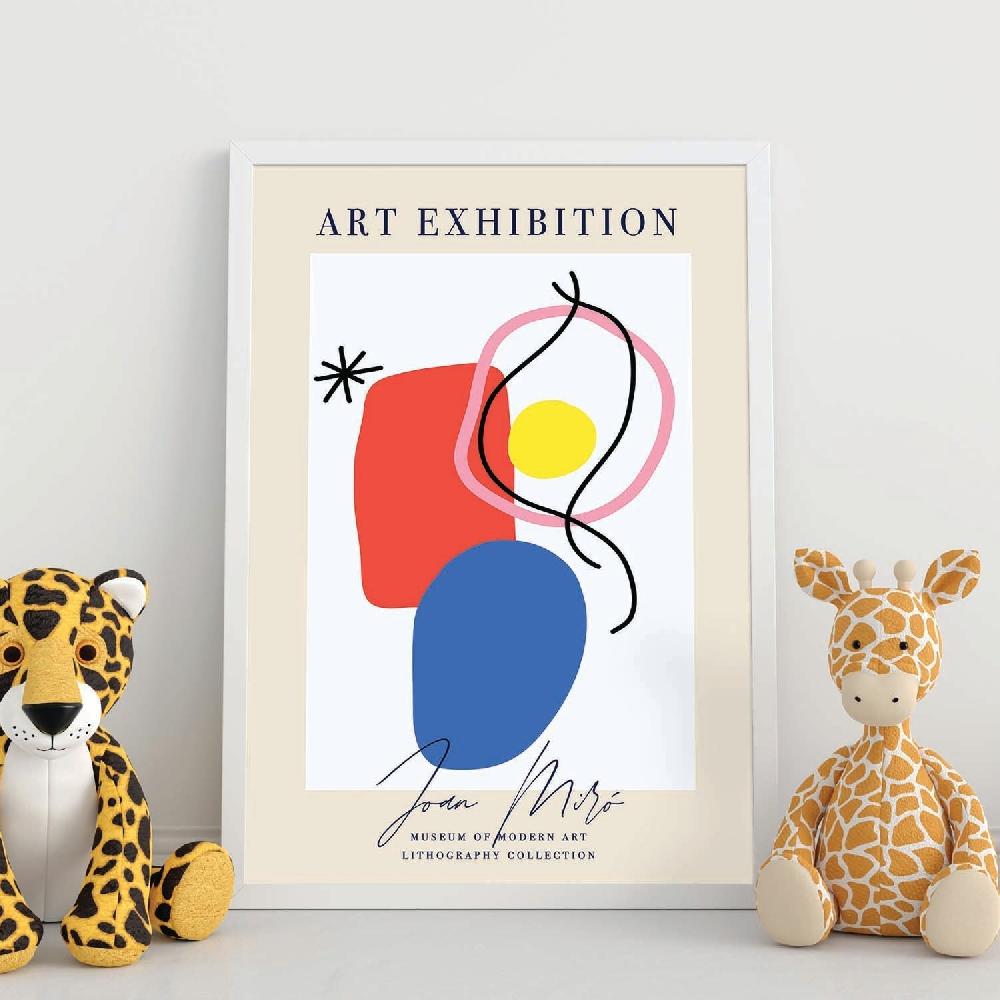 Nacnic Lamina Artística Surrealista De Joan Miro 2