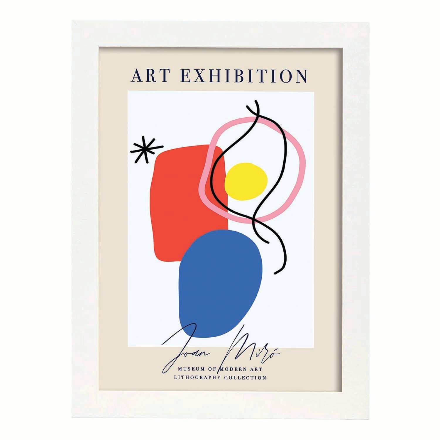 Nacnic Lamina Artística Surrealista De Joan Miro 2