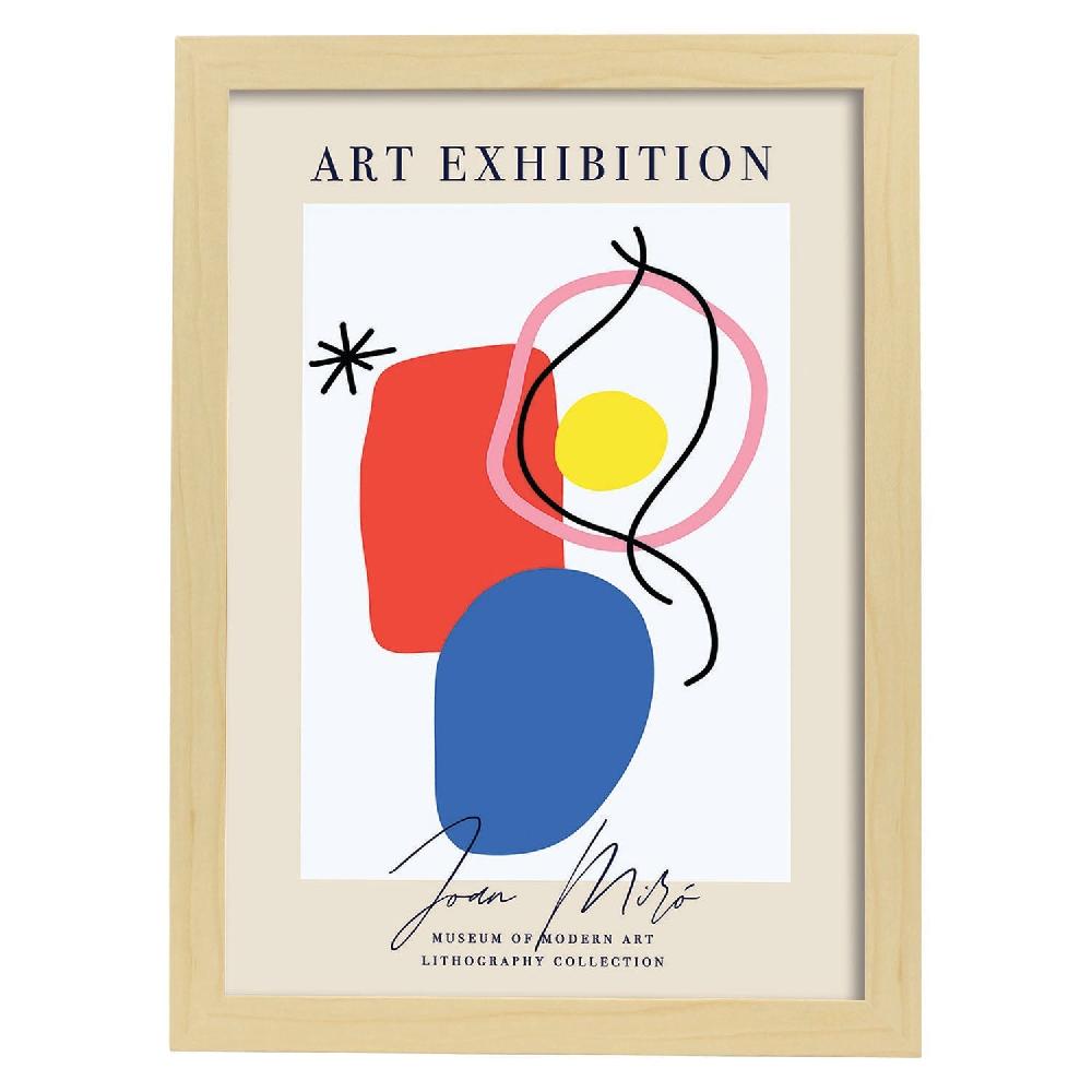 Nacnic Lamina Artística Surrealista De Joan Miro 2