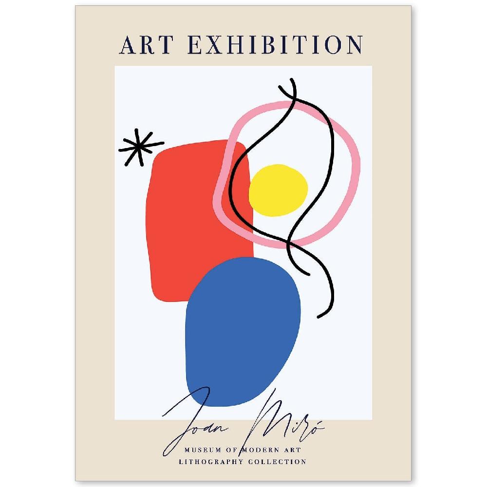 nacnic Lamina artística surrealista de Joan Miro 2