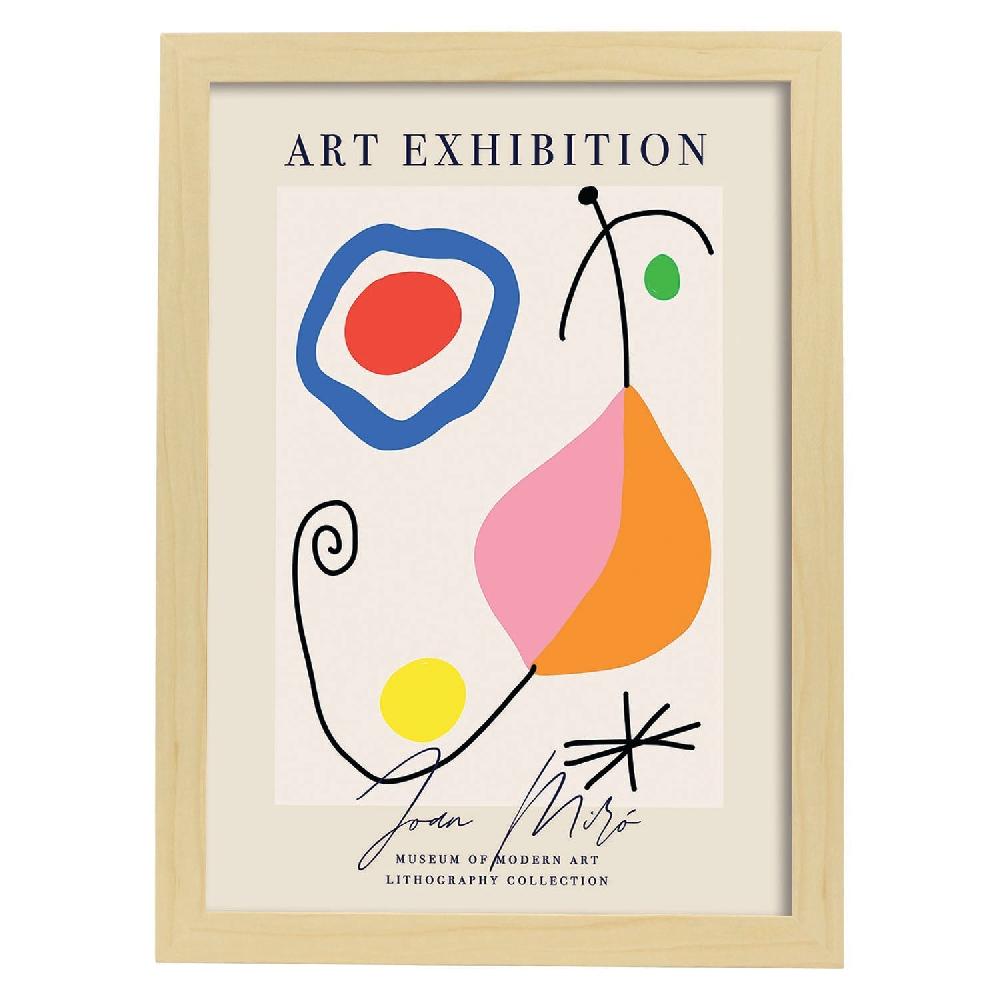 Nacnic Lamina Artística Surrealista De Joan Miro 7