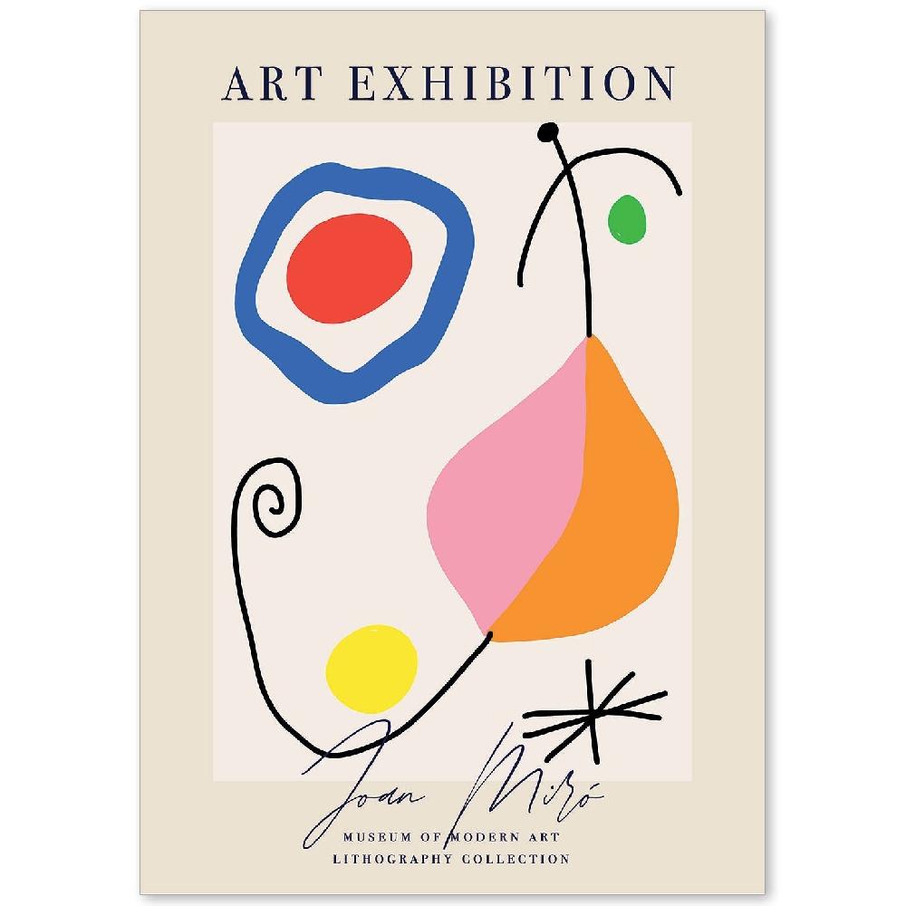 nacnic Lamina Artística Surrealista de Joan Miro 7