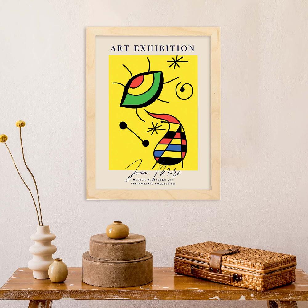 Nacnic Lamina Artística Surrealista De Joan Miro 8