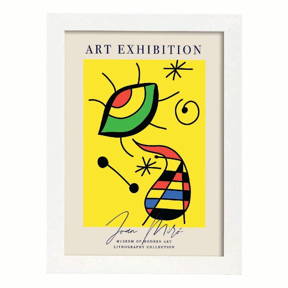Nacnic Lamina Artística Surrealista De Joan Miro 8