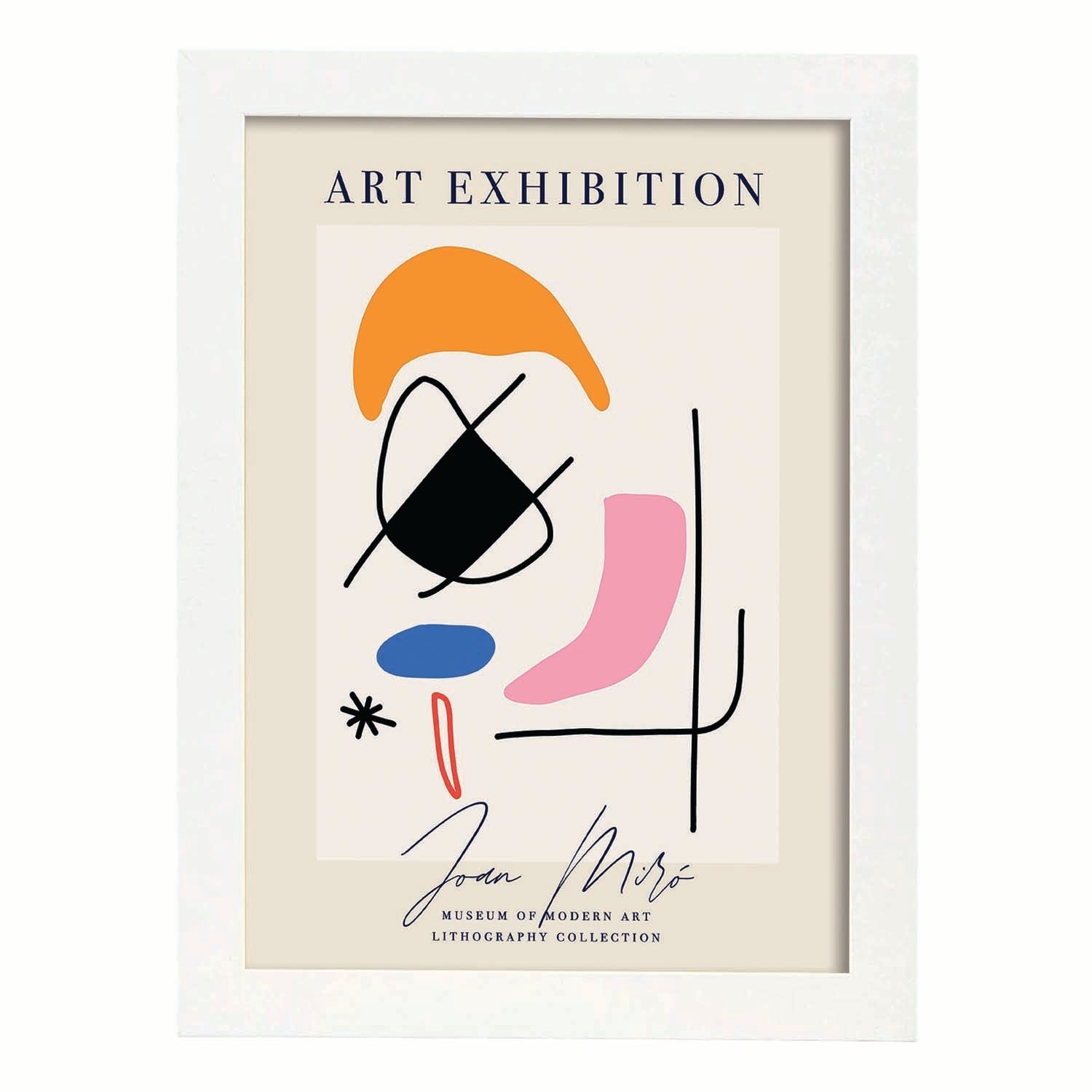 Nacnic Lamina Artística Surrealista De Joan Miro 9