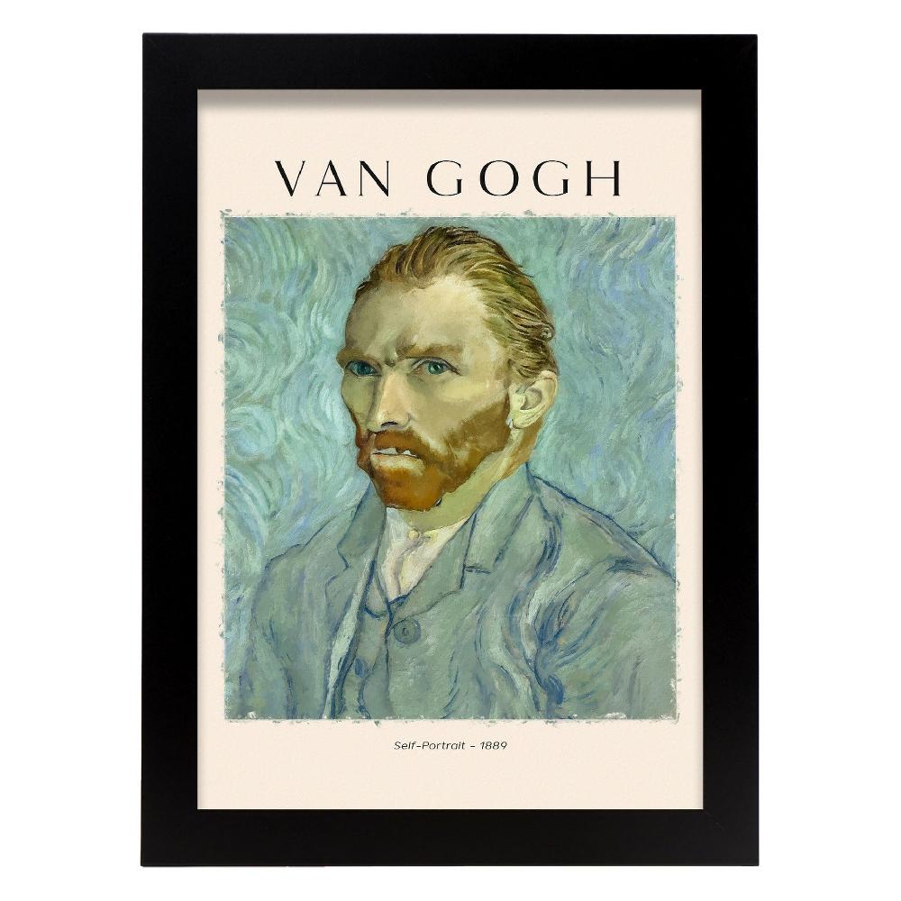 Nacnic Lámina Autorretrato 1889 Van Gogh