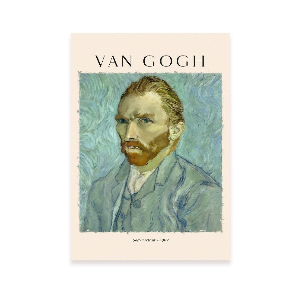 nacnic Lámina Autorretrato 1889 Van Gogh