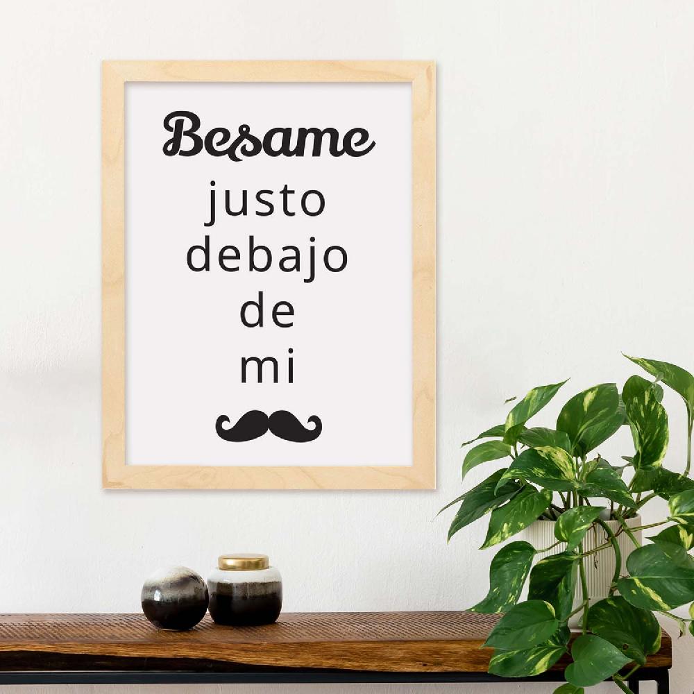 Nacnic Lámina Bésame Feliz