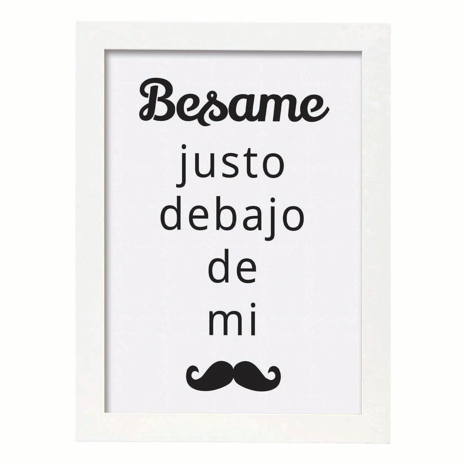 Nacnic Lámina Bésame Feliz