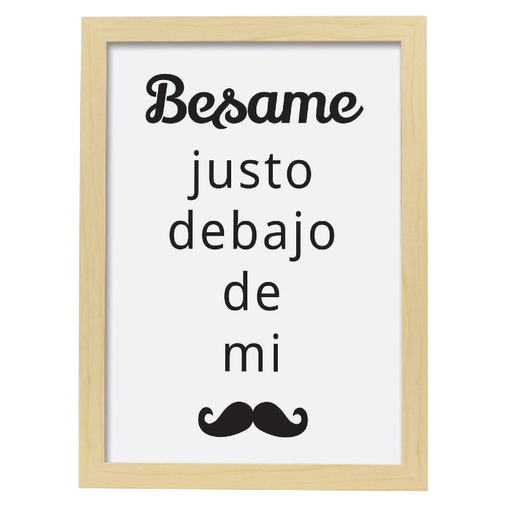 Nacnic Lámina Bésame Feliz