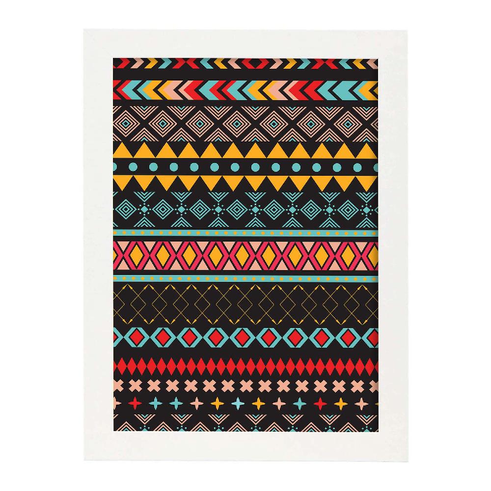 Nacnic Lámina Boho Tribal Con Diseño Estampado