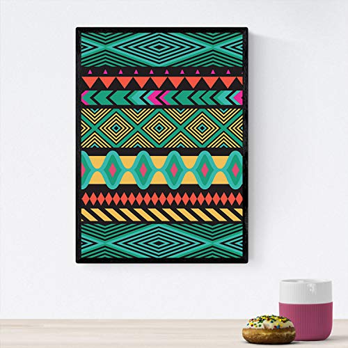 nacnic Lámina Boho Tribal Mares Estampada