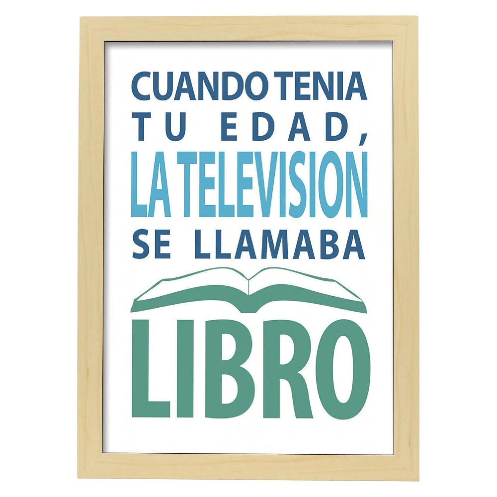 Nacnic Lámina Con Mensaje Feliz