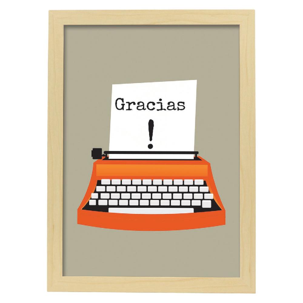 Nacnic Lámina Con Mensaje Feliz