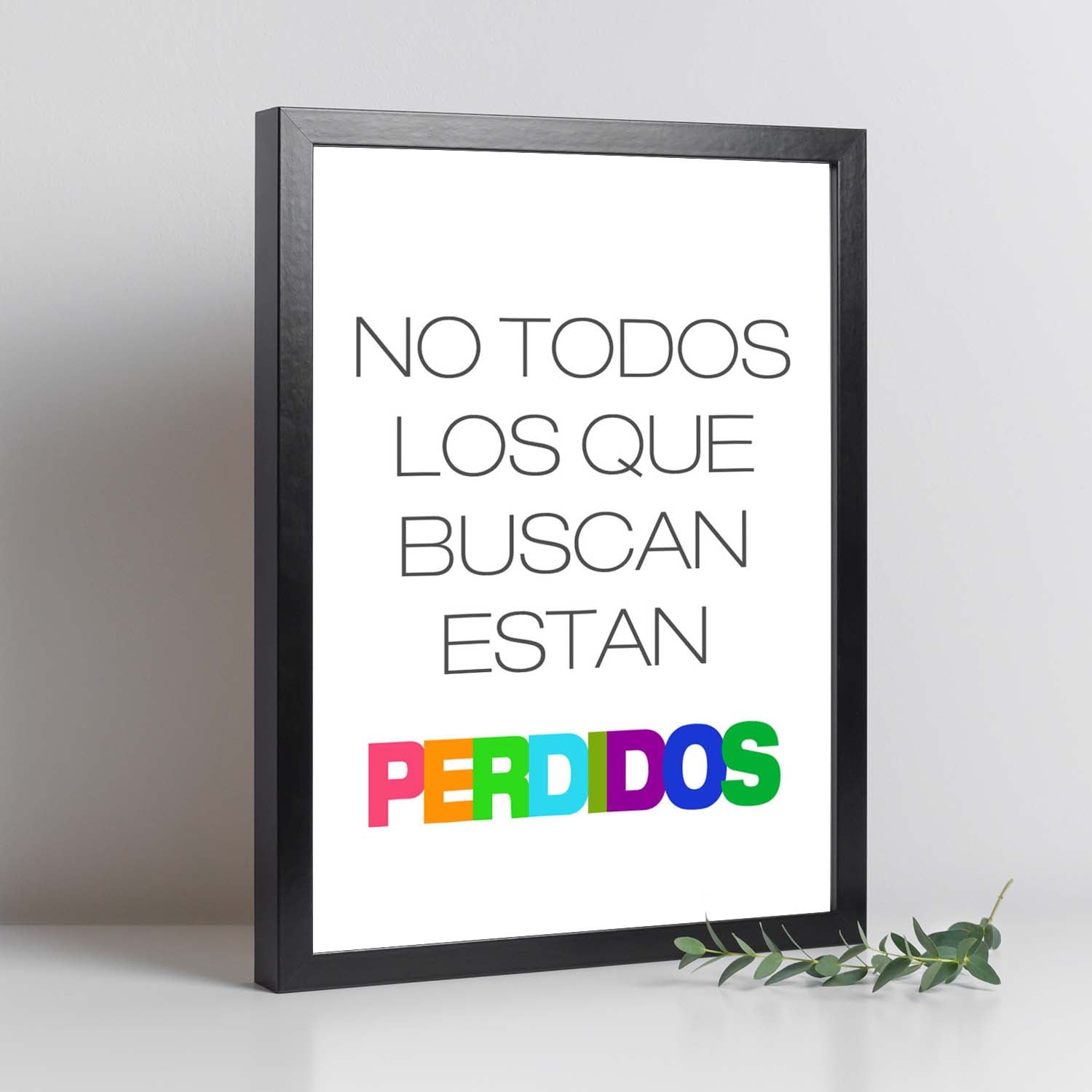 Nacnic Lámina Con Mensaje Feliz De Nacnic