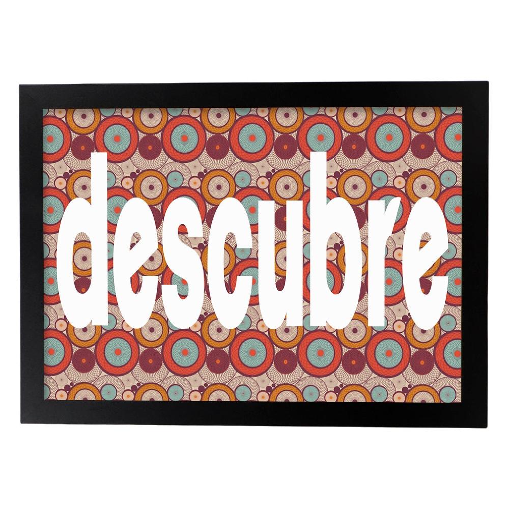 Nacnic Lámina Con Mensaje Feliz Descubre