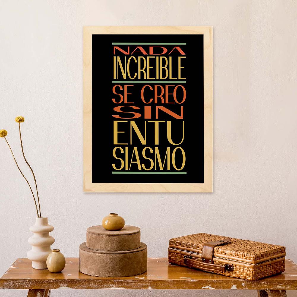 Nacnic Lámina Con Mensaje Feliz Nacnic