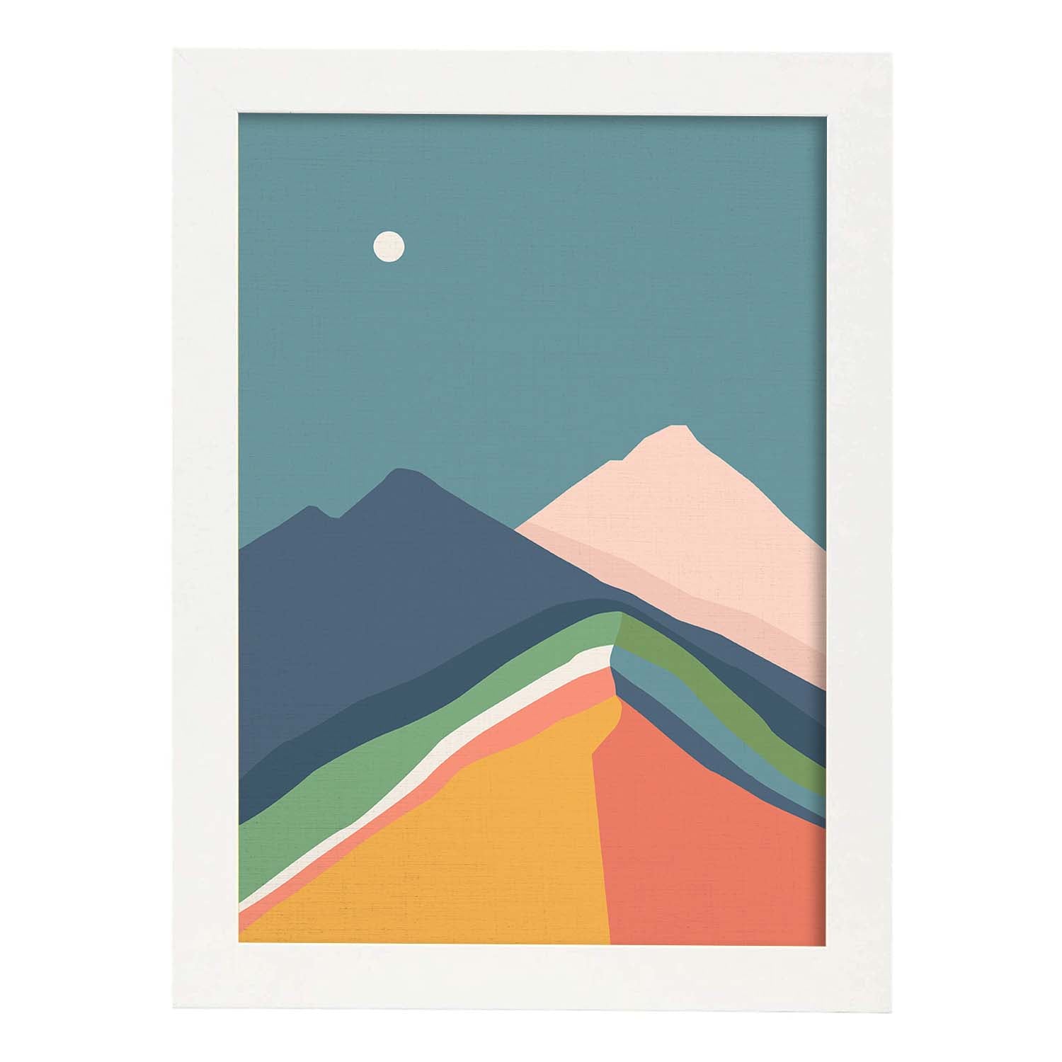 Nacnic Lámina Cordillera Nocturna A Color