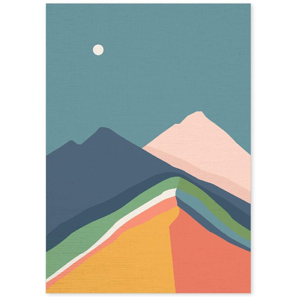 nacnic Lámina Cordillera Nocturna a Color