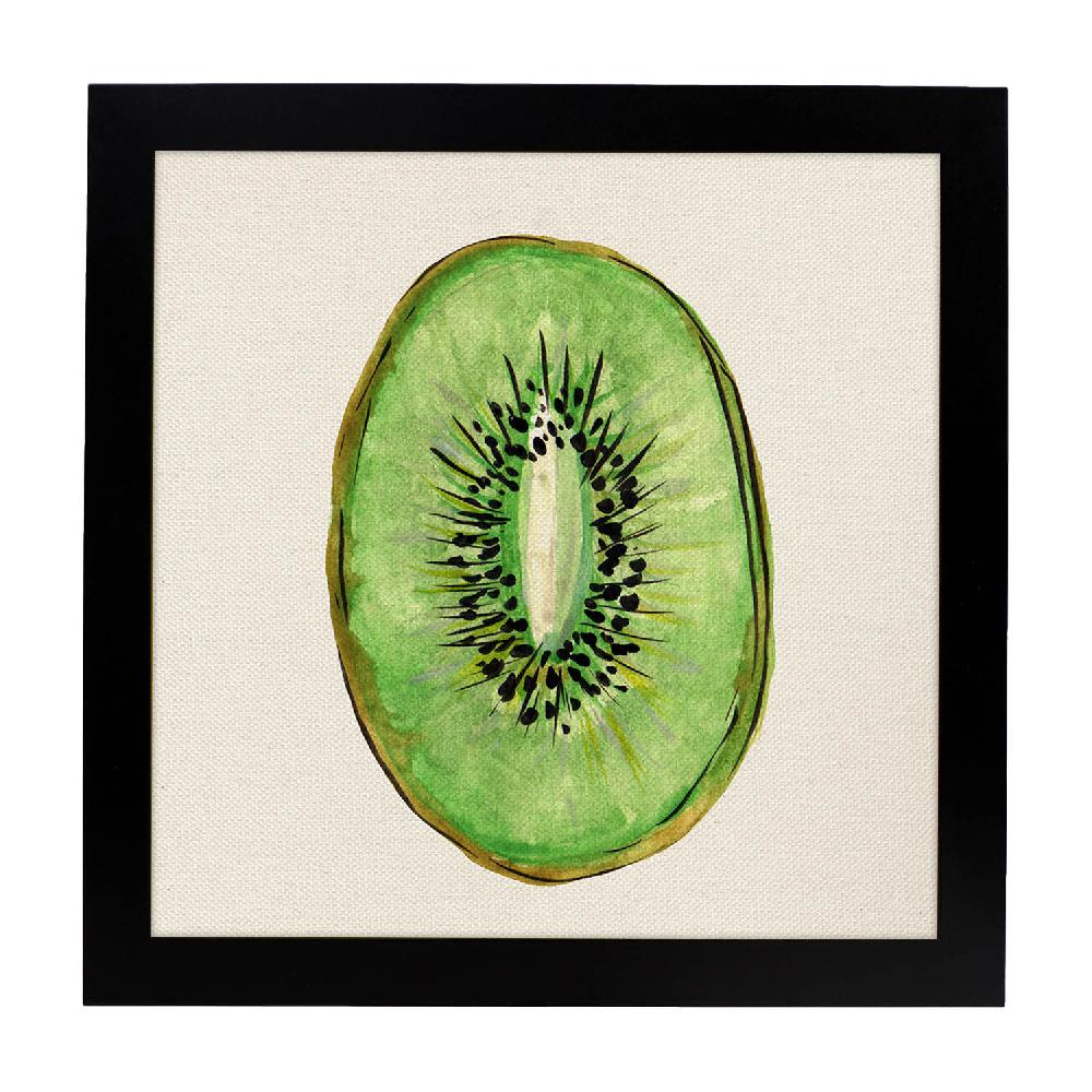 Nacnic Lámina Cuadrada De Kiwi Dulce Ilustrada