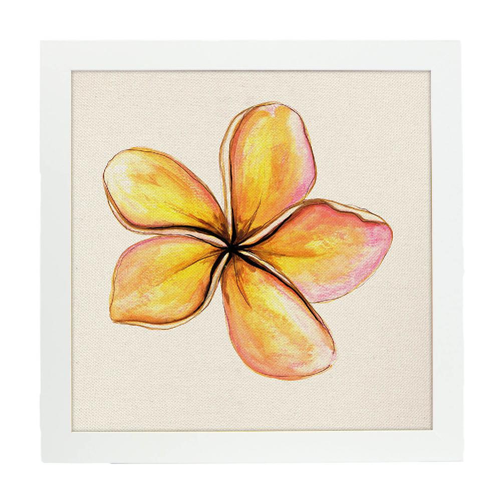 Nacnic Lámina Cuadrada Flor Para Dos