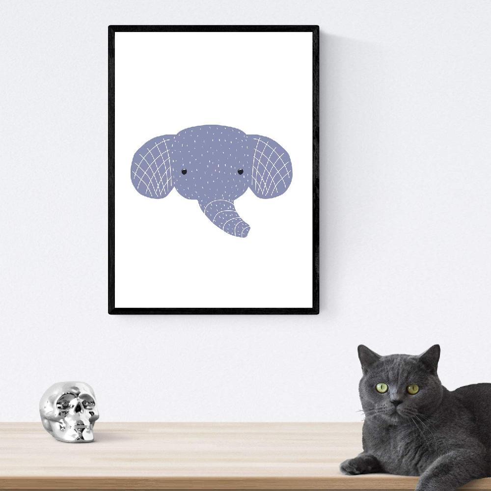 Nacnic Lámina De Animales Dulces Para Niños