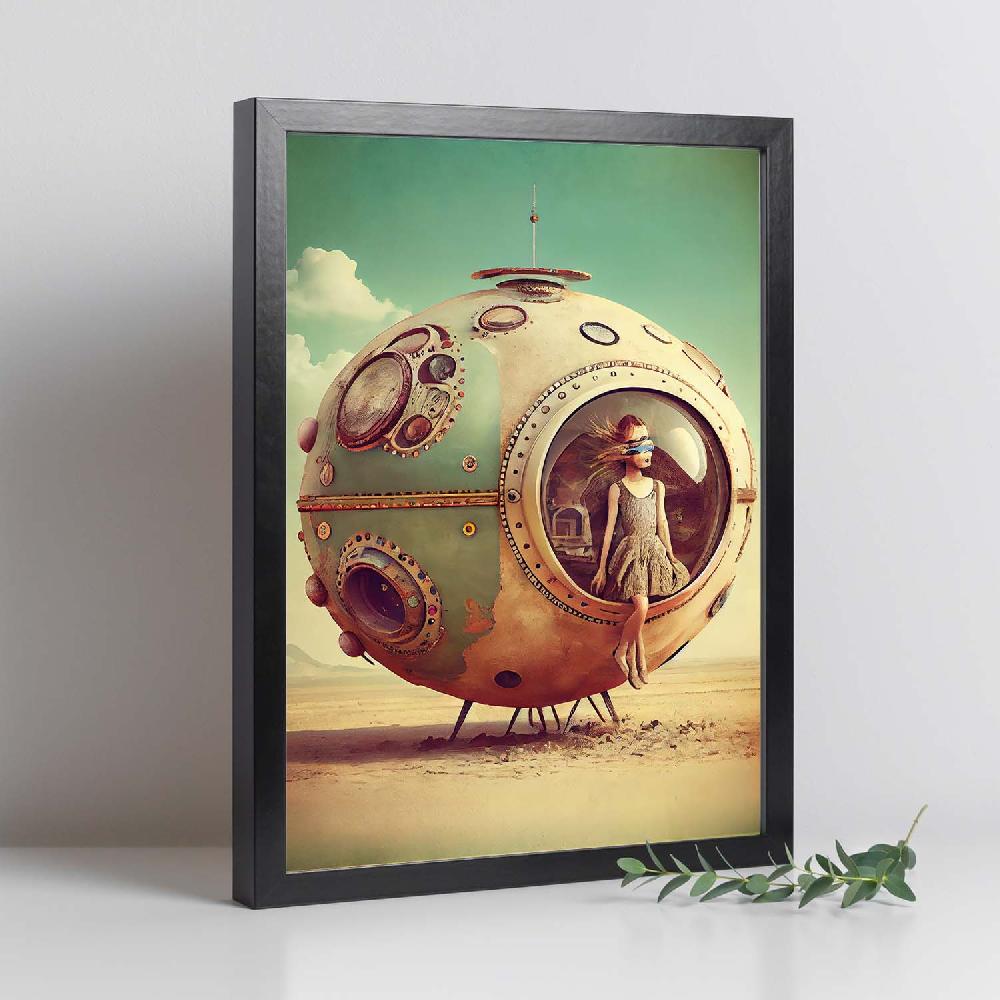 Nacnic Nacnic Lámina De Arte Estético Vintage Infinitas Posibilidades 122 Para Diseño De Sala De Estar O Dormitorio