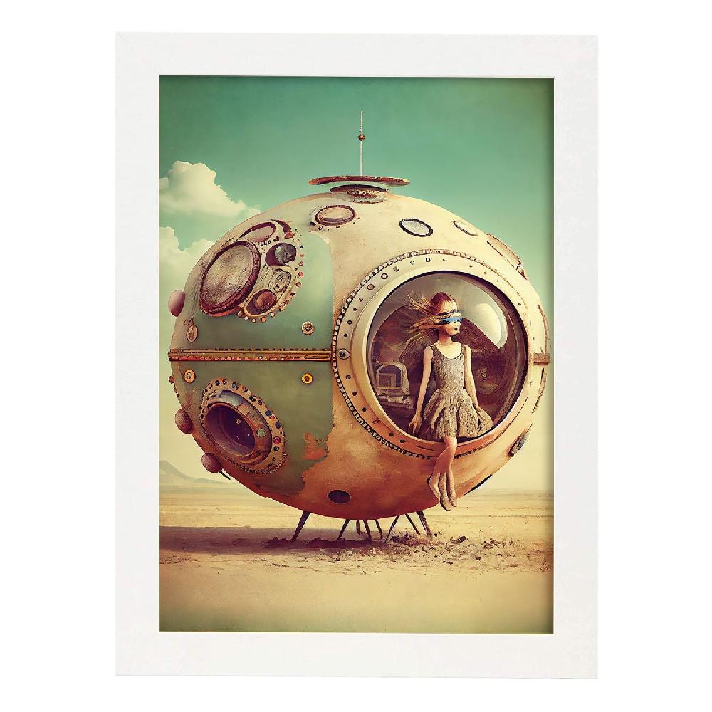 Nacnic Nacnic Lámina De Arte Estético Vintage Infinitas Posibilidades 122 Para Diseño De Sala De Estar O Dormitorio