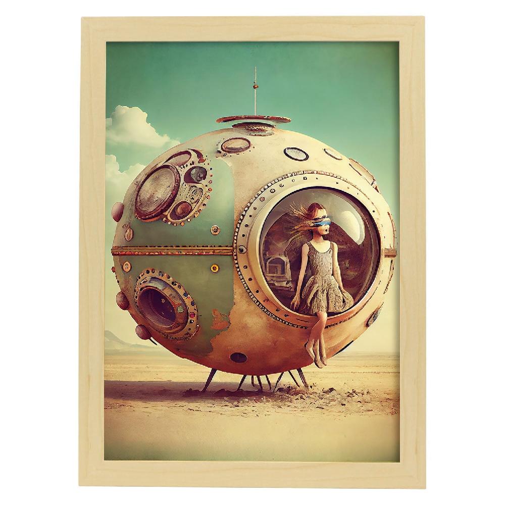 Nacnic Nacnic Lámina De Arte Estético Vintage Infinitas Posibilidades 122 Para Diseño De Sala De Estar O Dormitorio