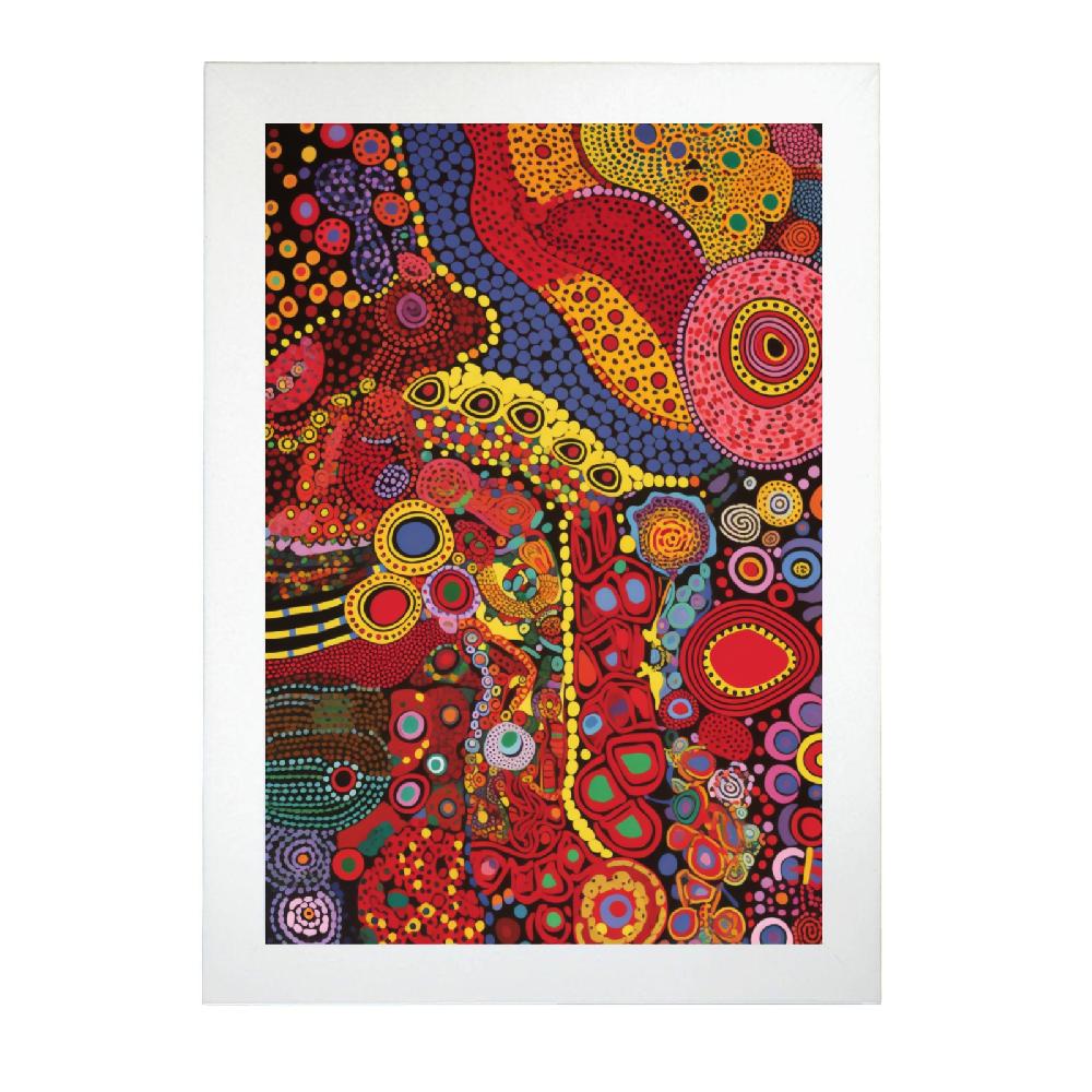 Nacnic Lámina De Arte Yayoi Kusama