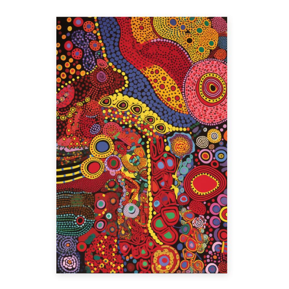 Nacnic Lámina De Arte Yayoi Kusama