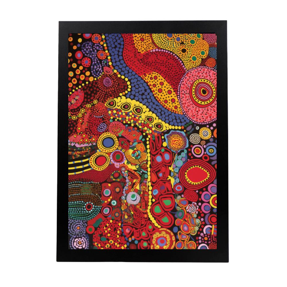 nacnic Lámina de Arte Yayoi Kusama