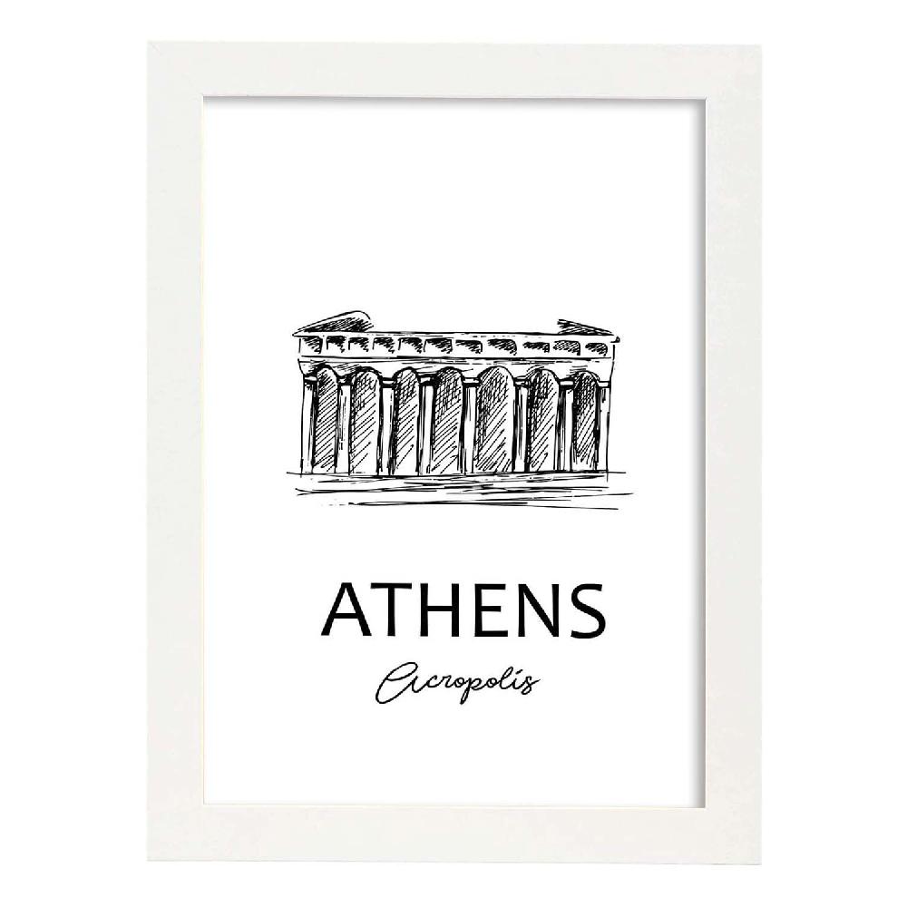 Nacnic Lámina De Atenas - Acropolis