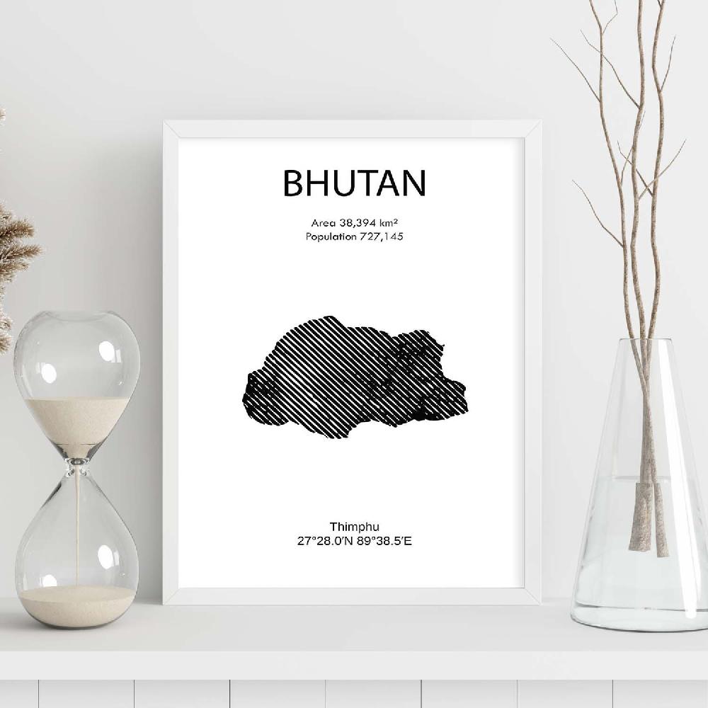Nacnic Lámina De Bhutan