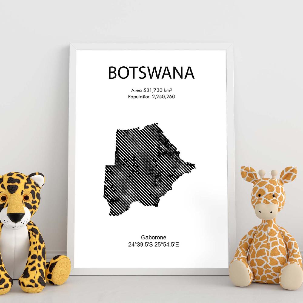 Nacnic Lámina De Botswana