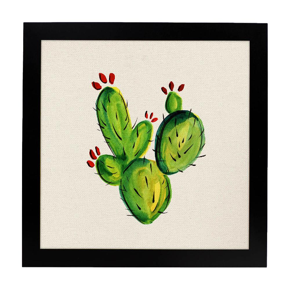 Nacnic Lámina De Cactus Dibujado Mírame