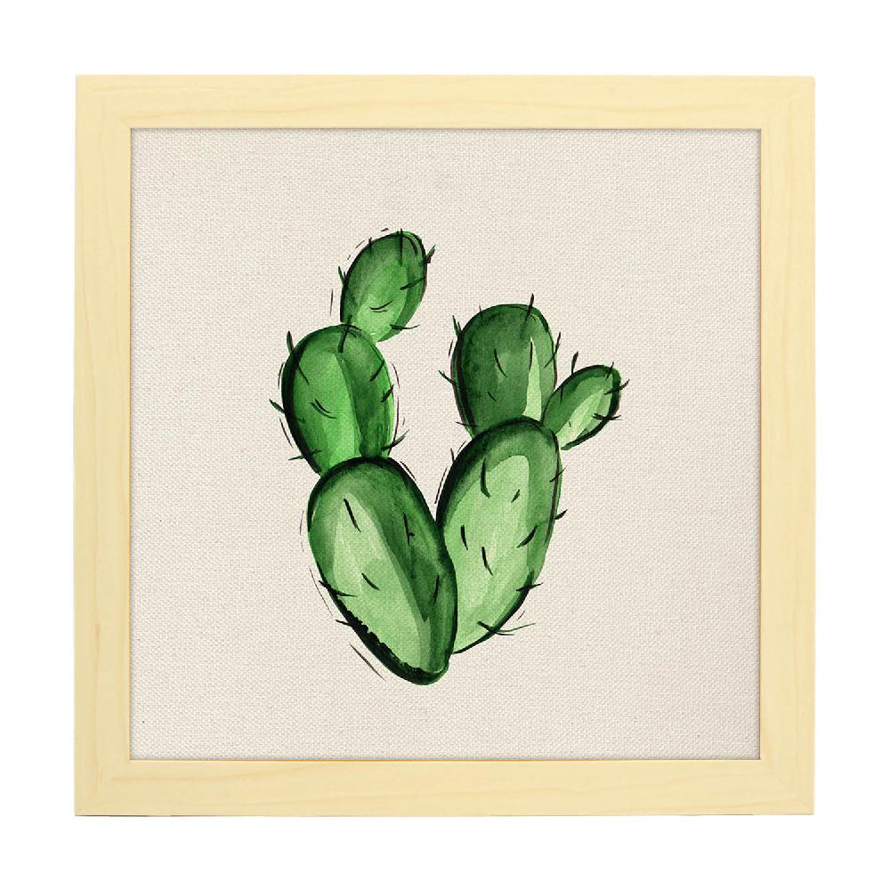 Nacnic Lámina De Cactus Dibujado Todo Pasión