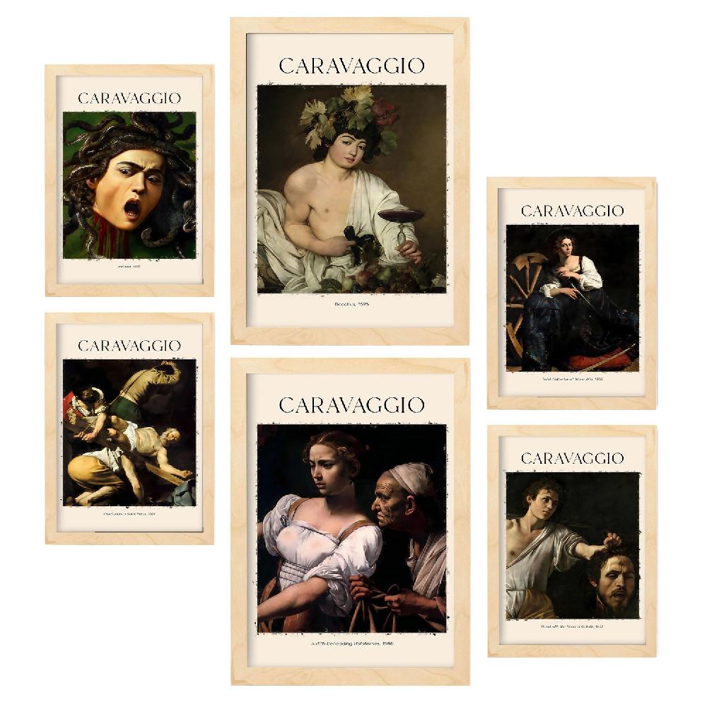 Nacnic Nacnic Lámina De Caravaggio Colección De Obras De Arte