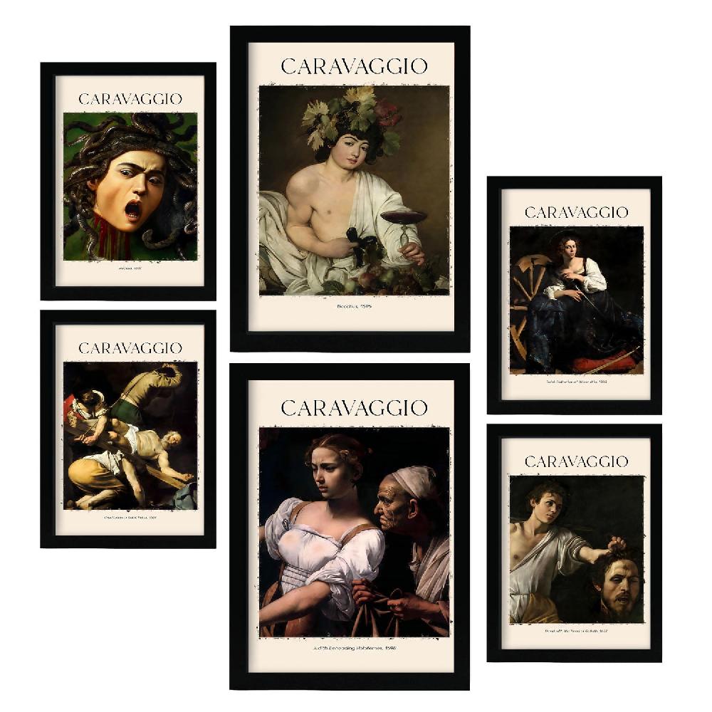 nacnic Nacnic Lámina de Caravaggio Colección de Obras de Arte