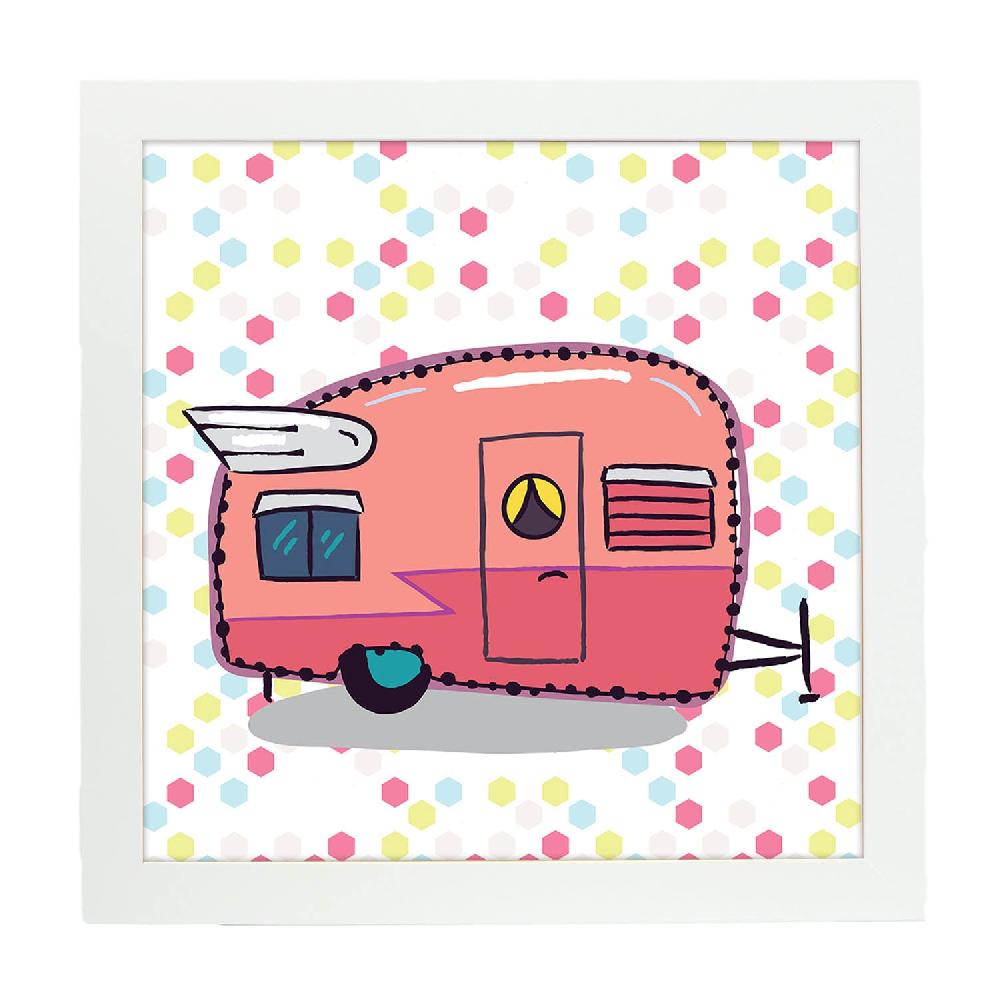 Nacnic Lámina De Caravana Rosa