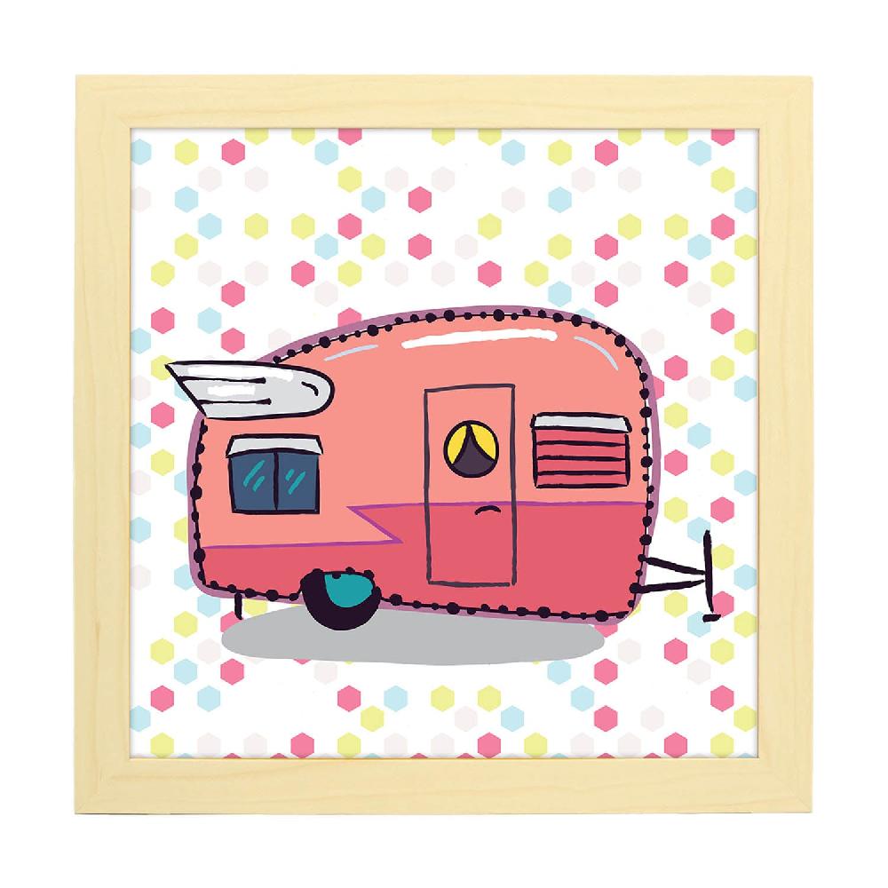 Nacnic Lámina De Caravana Rosa