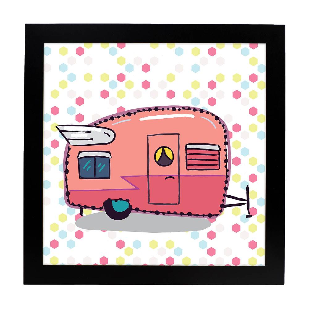 Nacnic Lámina De Caravana Rosa