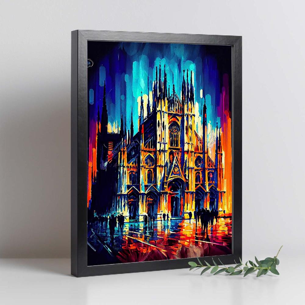 Nacnic Lámina De Catedral De Milán Nacnic Italia