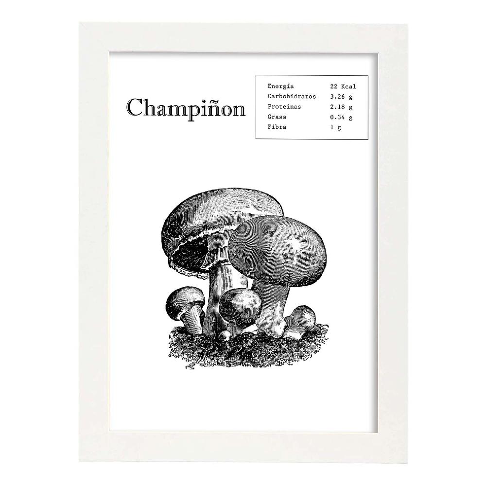 Nacnic Lámina De Champiñon